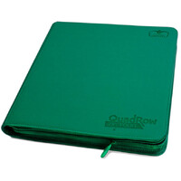 Zipfolio Xenoskin 24-Pocket Grøn Ultimate Guard - Til 480 kort - Quadrow